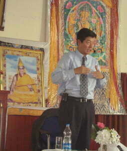 sikyong_standing
